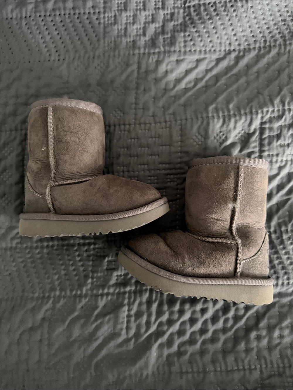 Classic Short Ugg Boots in Taupe - Toddler 6